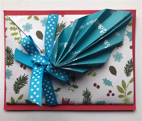 origami gift card holder